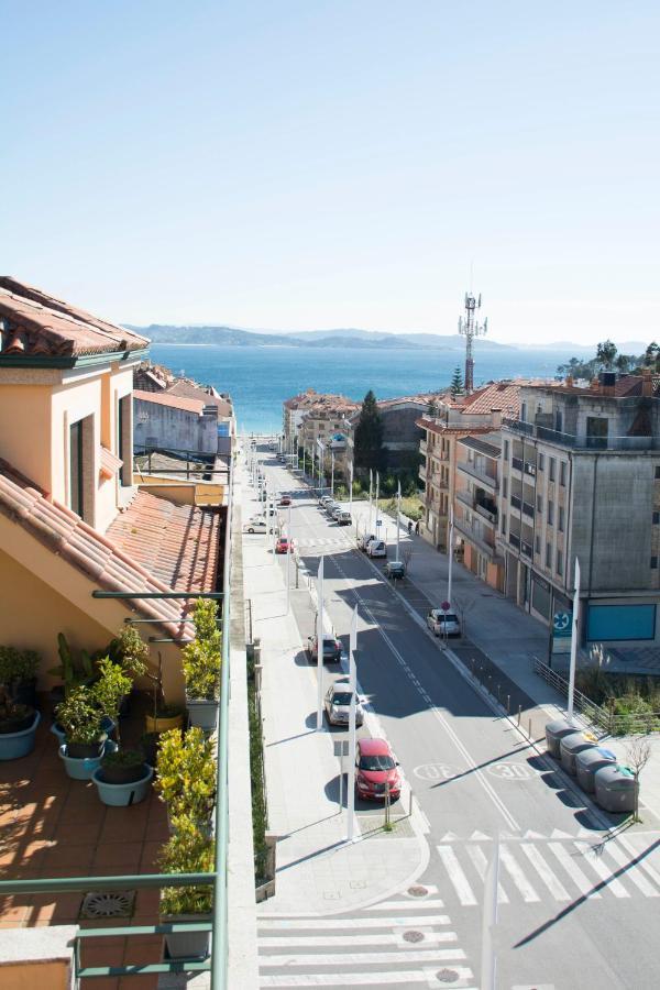 Апартаменты Precioso Atico Con Terraza Y Vistas A Silgar. Санхенхо Экстерьер фото